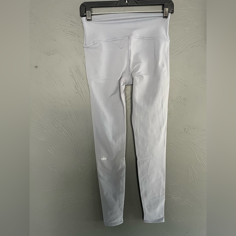 Alo Light Gray high waisted Leggings